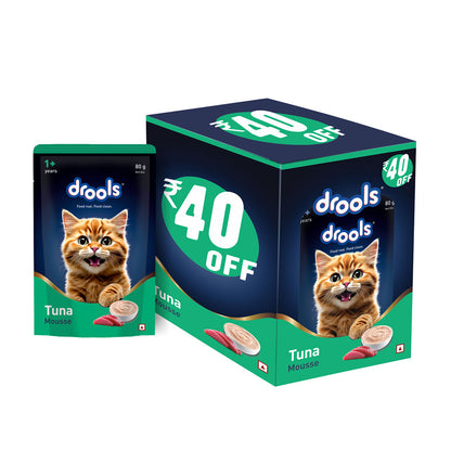Drools Tuna Mousse Adult Cat Wet Food