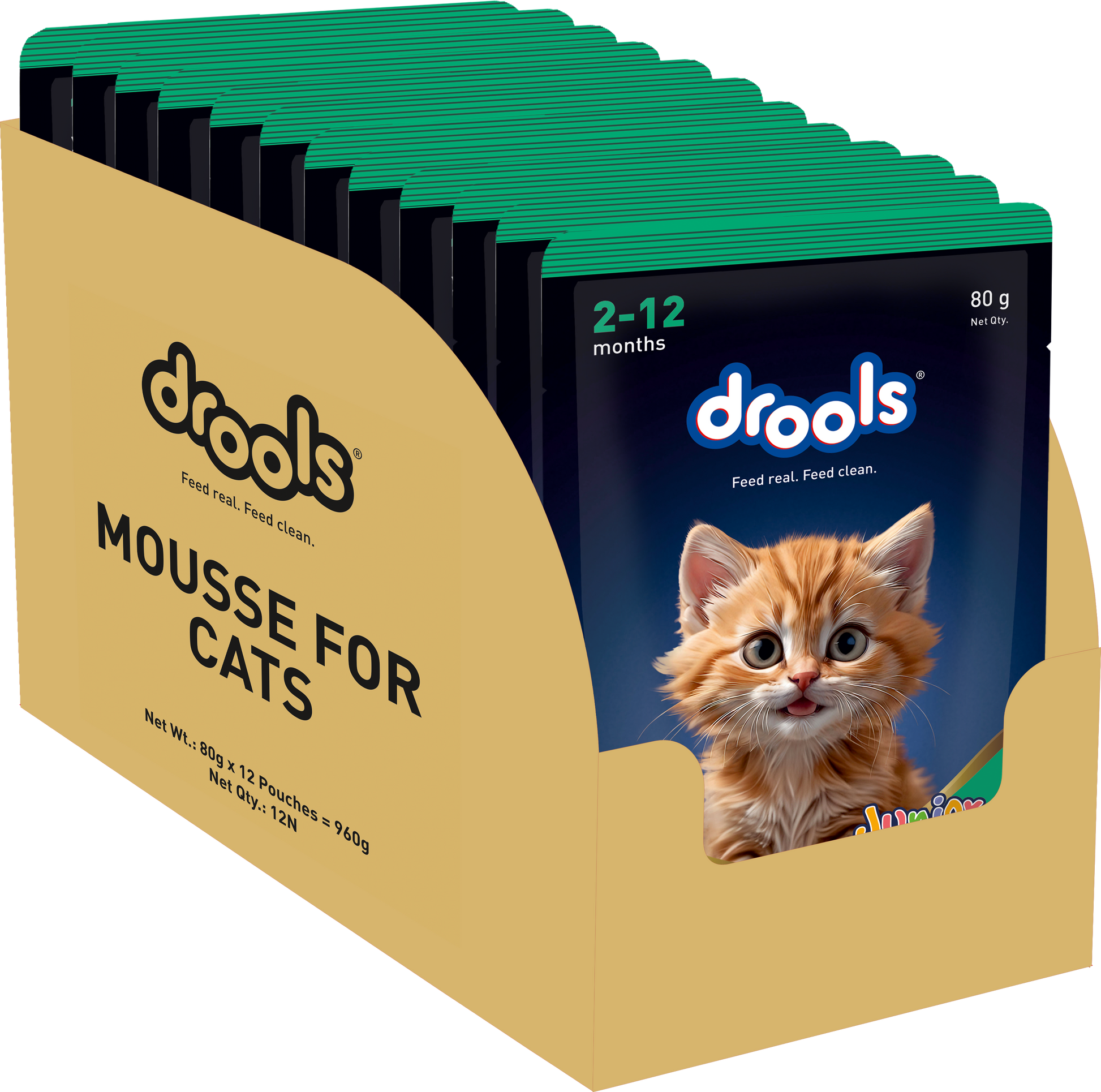 Drools Tuna Mousse Kitten Cat Wet Food