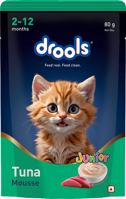 Drools Tuna Mousse Kitten Cat Wet Food — back view
