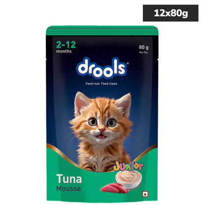 Drools Tuna Mousse Kitten Cat Wet Food — detail shot