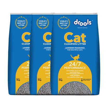 Drools Lavender Scented Clumping Cat Litter — image 6