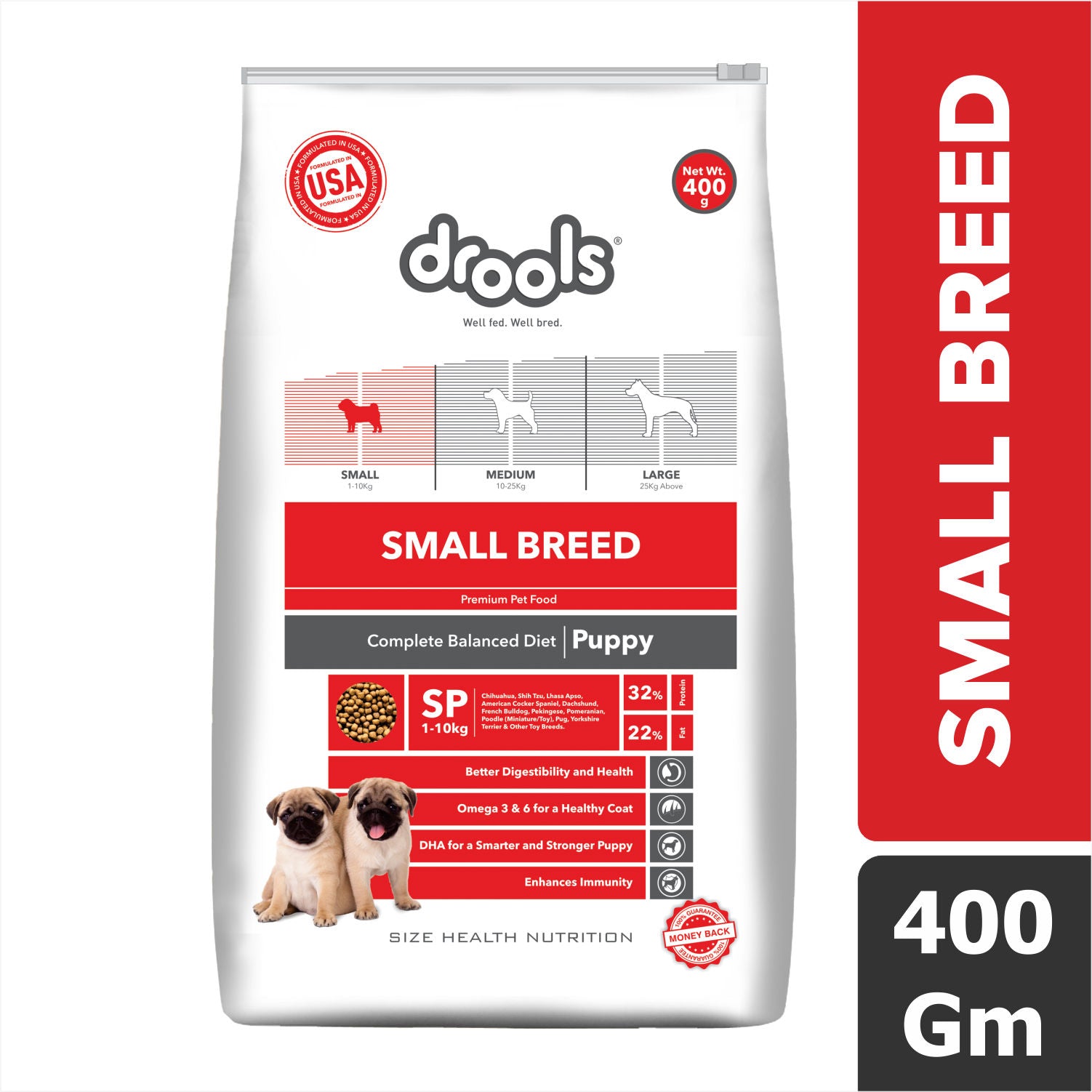 drools-premium-small-breed-puppy-dog-dry-food 400g