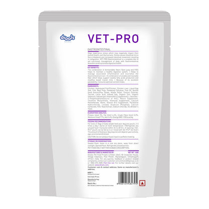 Drools VET PRO Gastro Pet Wet Food for Dogs — side view