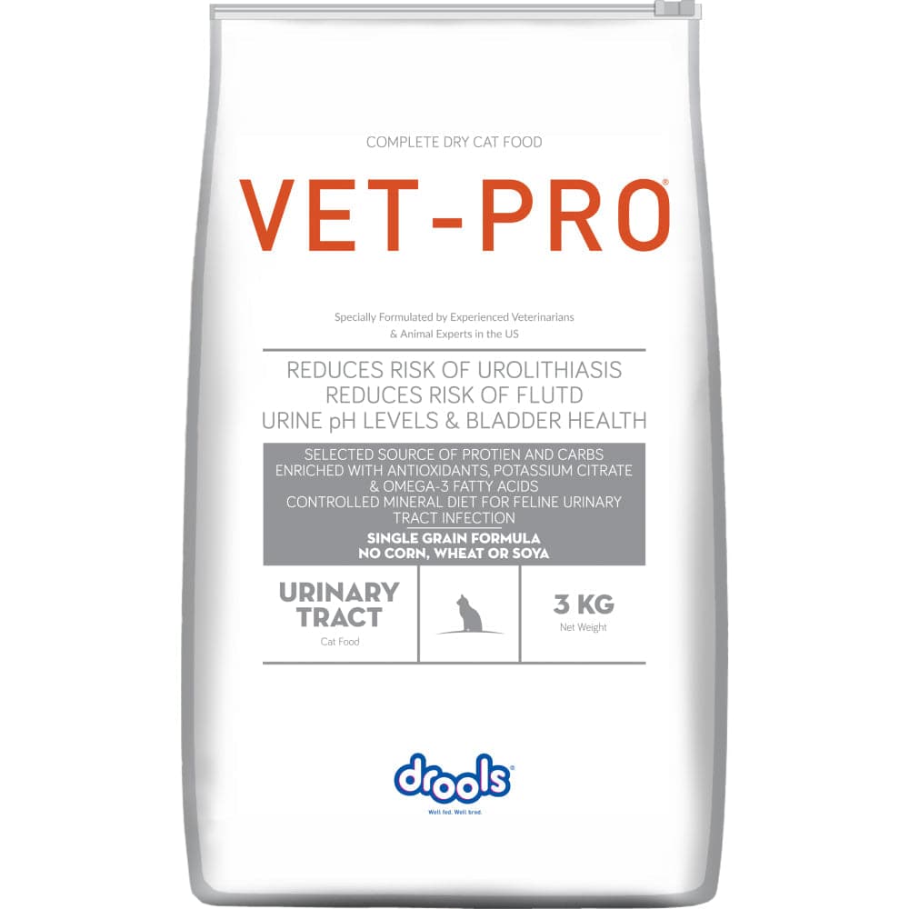 Drools VET PRO Urinary Tract Adult Cat Dry Food — side view