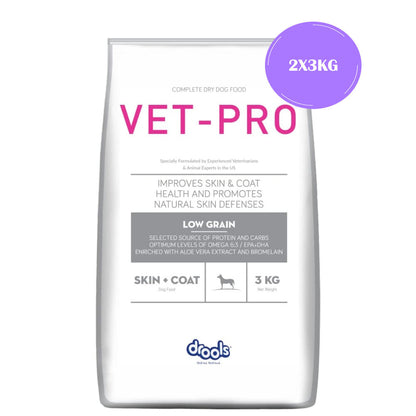 drools-vet-pro-skin-coat-adult-dog-dry-food 2x3kg