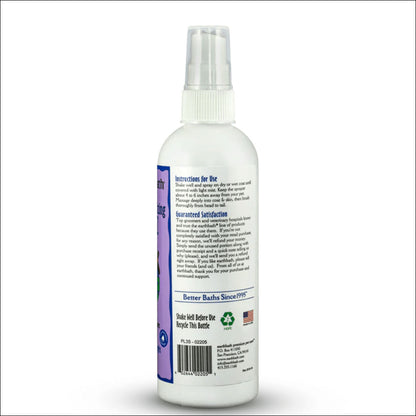 Earthbath Deodorizing Lavender Spritz for Dogs and Cats — back view