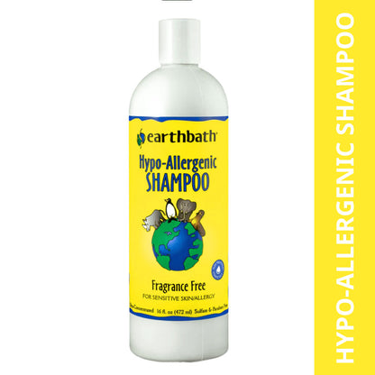 Earthbath Hypo Allergenic Shampoo Fragrance Free