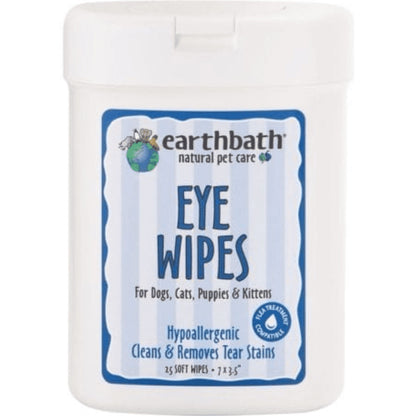 EarthBath Hypoallergenic Fragrance Free Eye Wipes for Dogs and Cats — in use