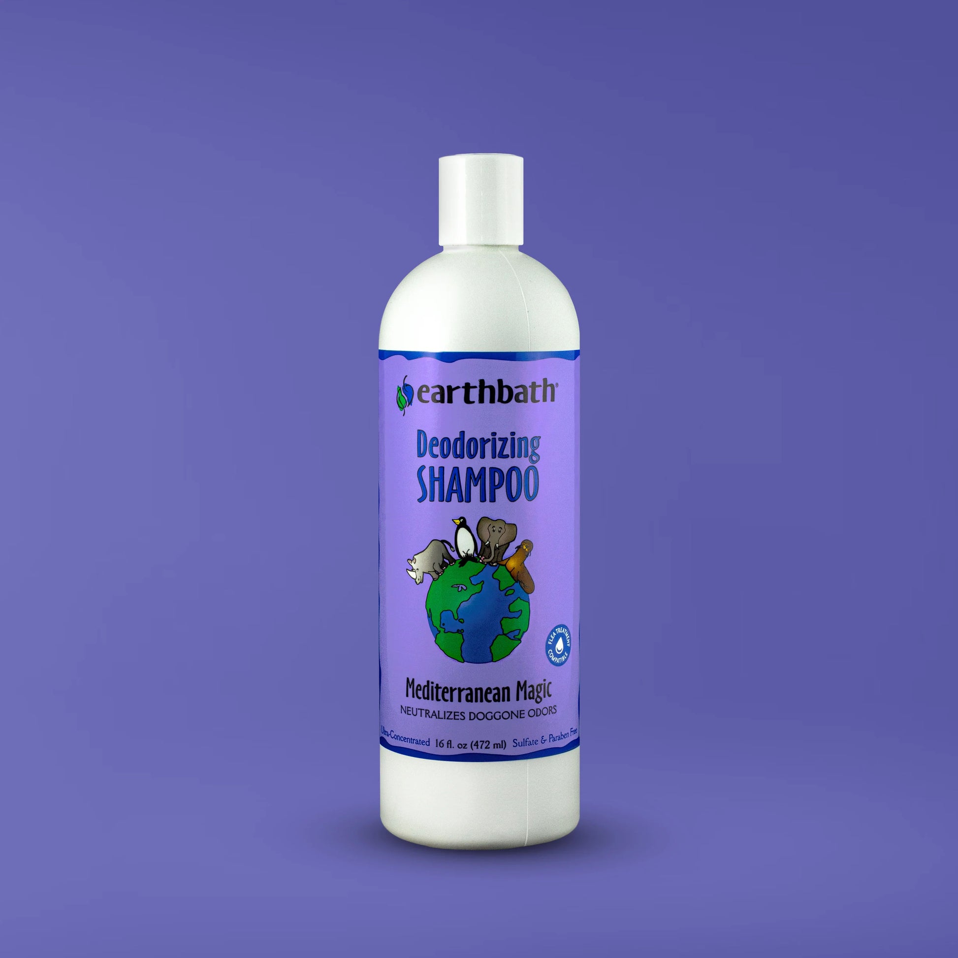 Earthbath Mediterranean Magic Deodorizing Shampoo For Dogs And Cats