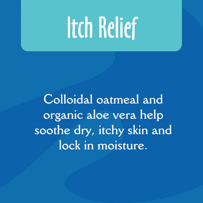EarthBath Oatmeal & Aloe Conditioner Vanilla & Almond for Dogs and Cats — in use