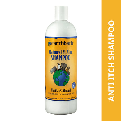 Earthbath Oatmeal Aloe Shampoo Vanilla Almond