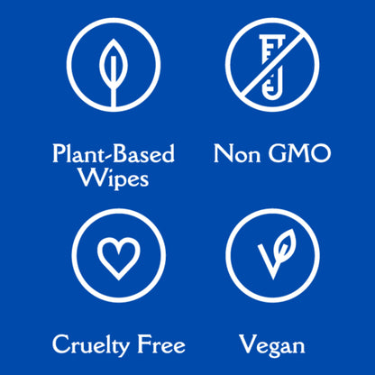 EarthBath Rosemary and Chamomile Scented Tushy Wipes for Dogs and Cats — in use