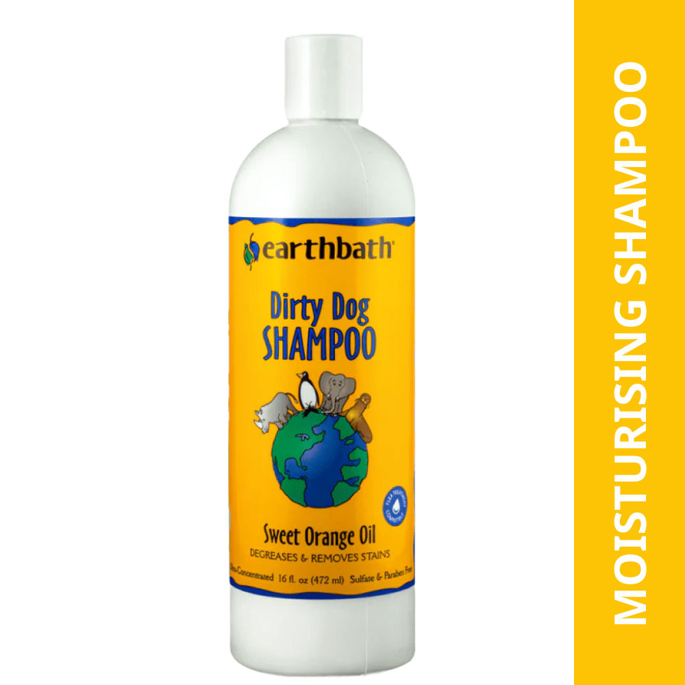 Earthbath Sweet Orange Oil Dirty Shampoo For Dogs