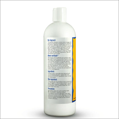 EarthBath Sweet Orange Oil Dirty Shampoo for Dogs — detail shot