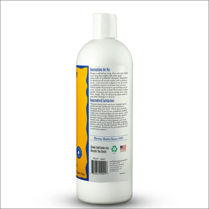 EarthBath Sweet Orange Oil Dirty Shampoo for Dogs — in use