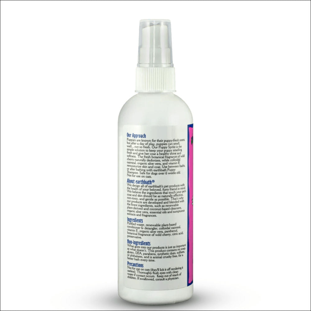 EarthBath Ultra Mild Puppy Shampoo Wild Cherry — detail shot