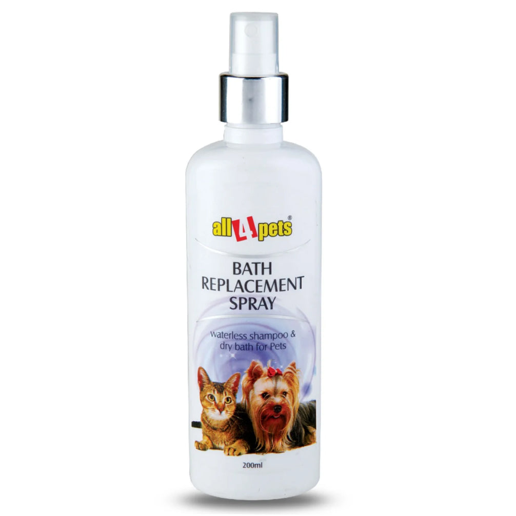 Ek Tek Bath Replacement Spray 200Ml For Dogs And Cats