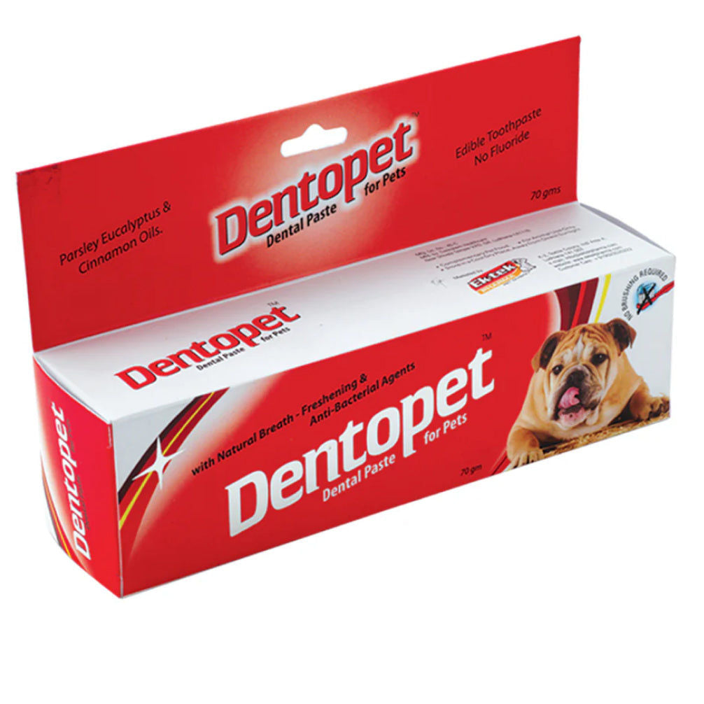 Ek Tek Dentopet Dental Paste 70G For Dogs And Cats
