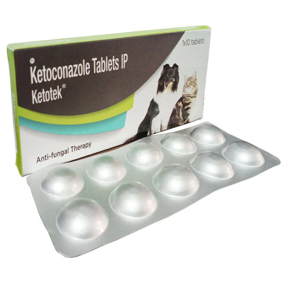 Ek Tek Ketotek Tablet Ketoconazole For Dogs And Cats