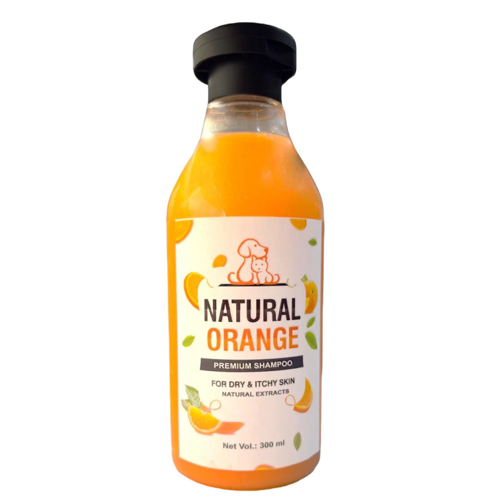 Ek Tek Natural Orange Shampoo For Dry Itchy Skin For Dogs And Cats