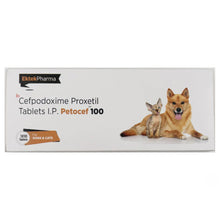 Ek Tek Petocef 100Mg Tablets Cefpodoxime Proxetil For Dogs And Cats