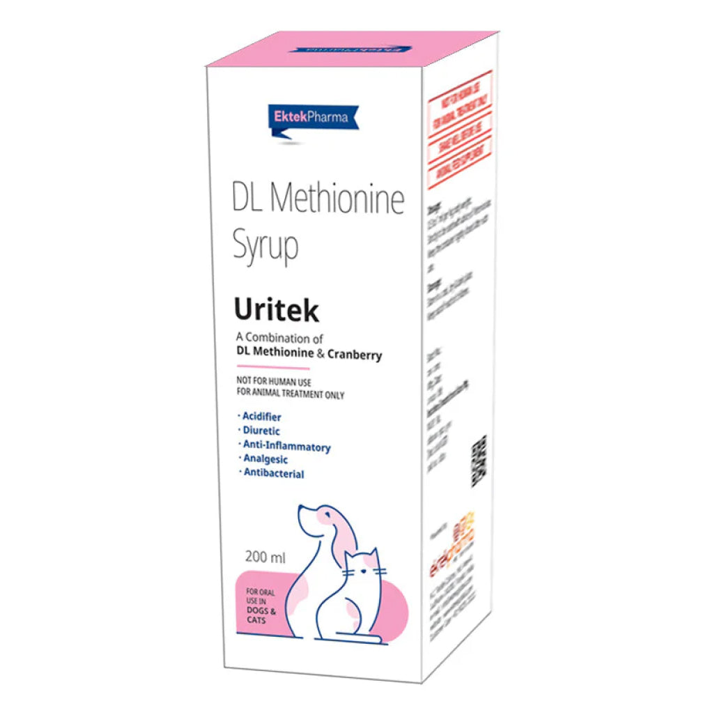 Ek Tek Uritek Syrup For Dogs And Cats