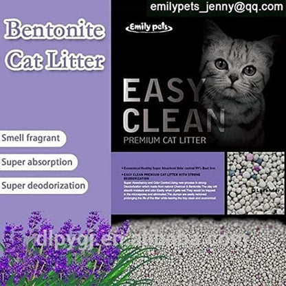 Emily Pets Lavender Scented Cat Litter — side view