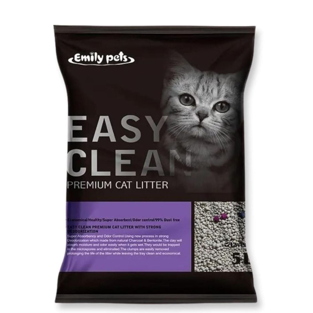 Emily Pets Lavender Scented Cat Litter — back view