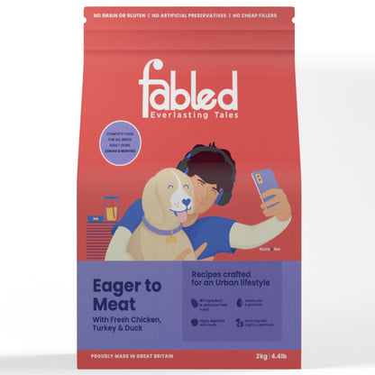 Fabled Eager To Meat Fresh Chicken Turkey And Duck Dog Dry Food