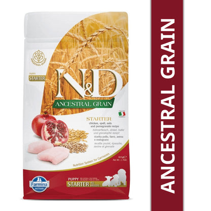 Farmina N&D Chicken & Pomegranate Ancestral Grain Starter Puppy Dog Dry Food — image 6