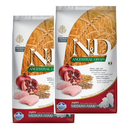 Farmina N&D Chicken & Pomegranate Ancestral Grain Puppy Medium Maxi Dog Dry Food — image 6