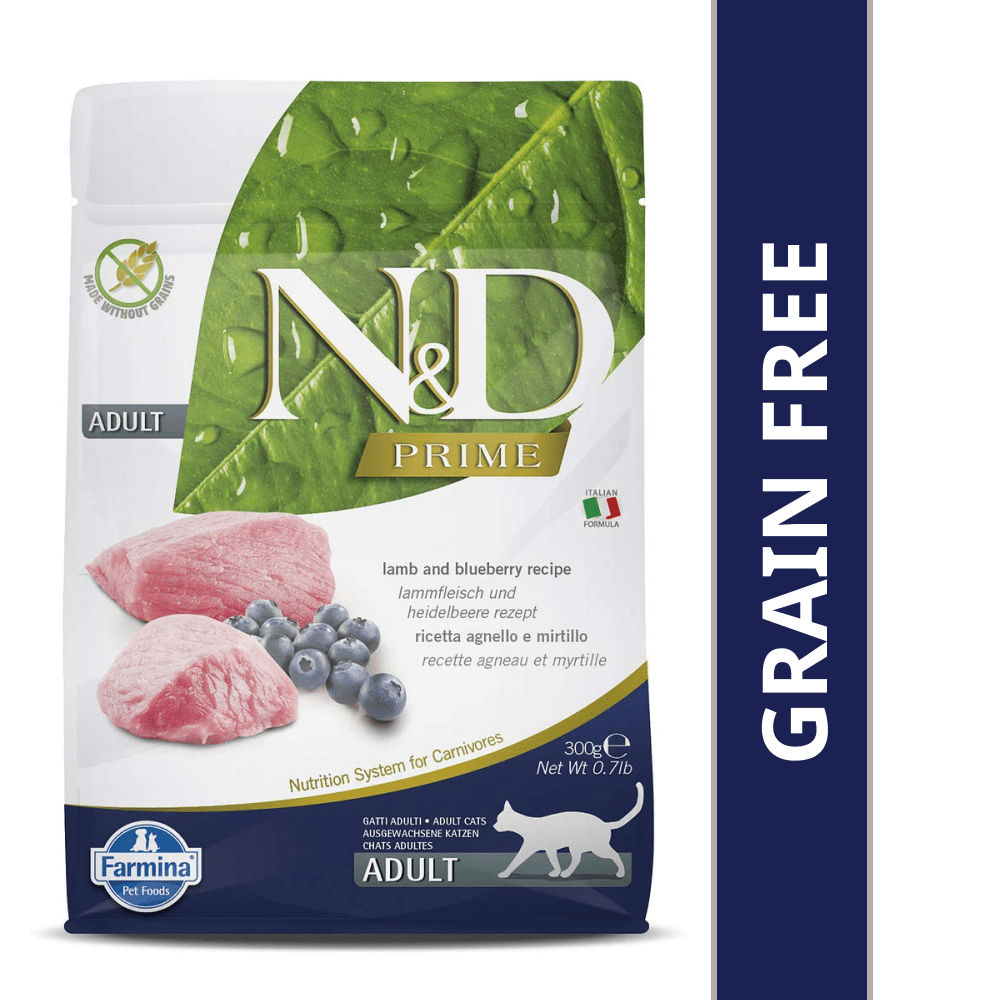 Farmina N&D Prime Lamb & Blueberry Grain Free Adult Cat Dry Food — image 6