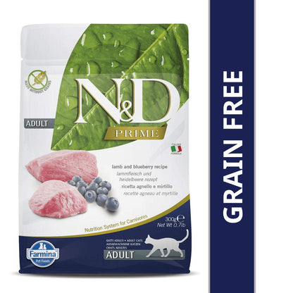 Farmina N&D Prime Lamb & Blueberry Grain Free Adult Cat Dry Food — image 6