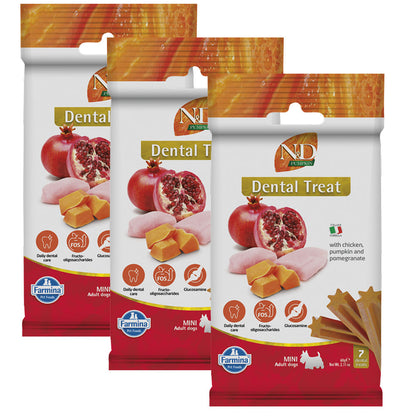 farmina-n-d-pumpkin-chicken-pomegranate-adult-mini-dog-treats 3x60g