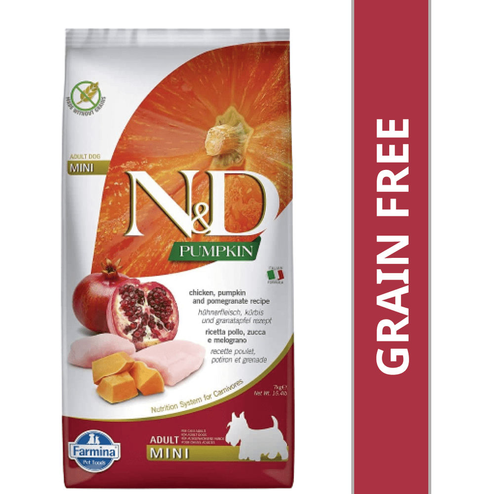 Farmina N&D Pumpkin Chicken & Pomegranate Grain Free Adult Mini Dog Dry Food — image 6
