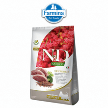Farmina N D Neutered Quinoa Duck Broccoli Asparagus Adult Mini Dog Dry Food