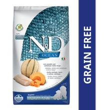 Farmina N D Ocean Codfish Pumpkin Cantaloupe Melon Puppy Medium Maxi Dog Dry Food