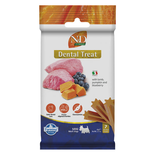 Farmina N&D Pumpkin Lamb & Blueberry Adult Mini Dog Treats