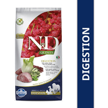 Farmina N D Quinoa Lamb Mint Fennel Digestion Grain Free Adult Dry Dog Food Bgb