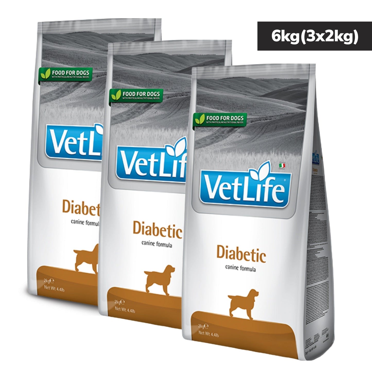 farmina-vet-life-diabetic-canine-formula-adult-dog-dry-food 3x2kg