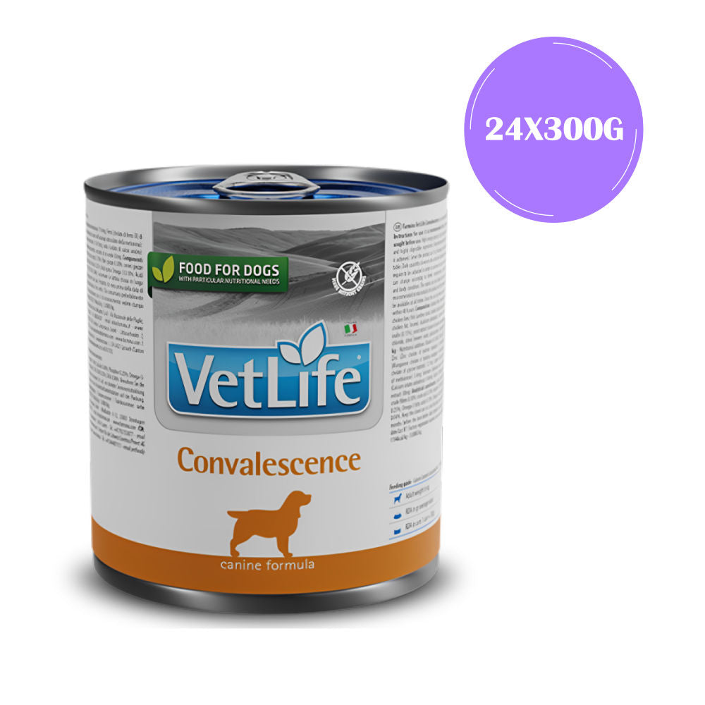 Farmina Vet Life Convalescence Canine Formula Dog Wet Food — in use