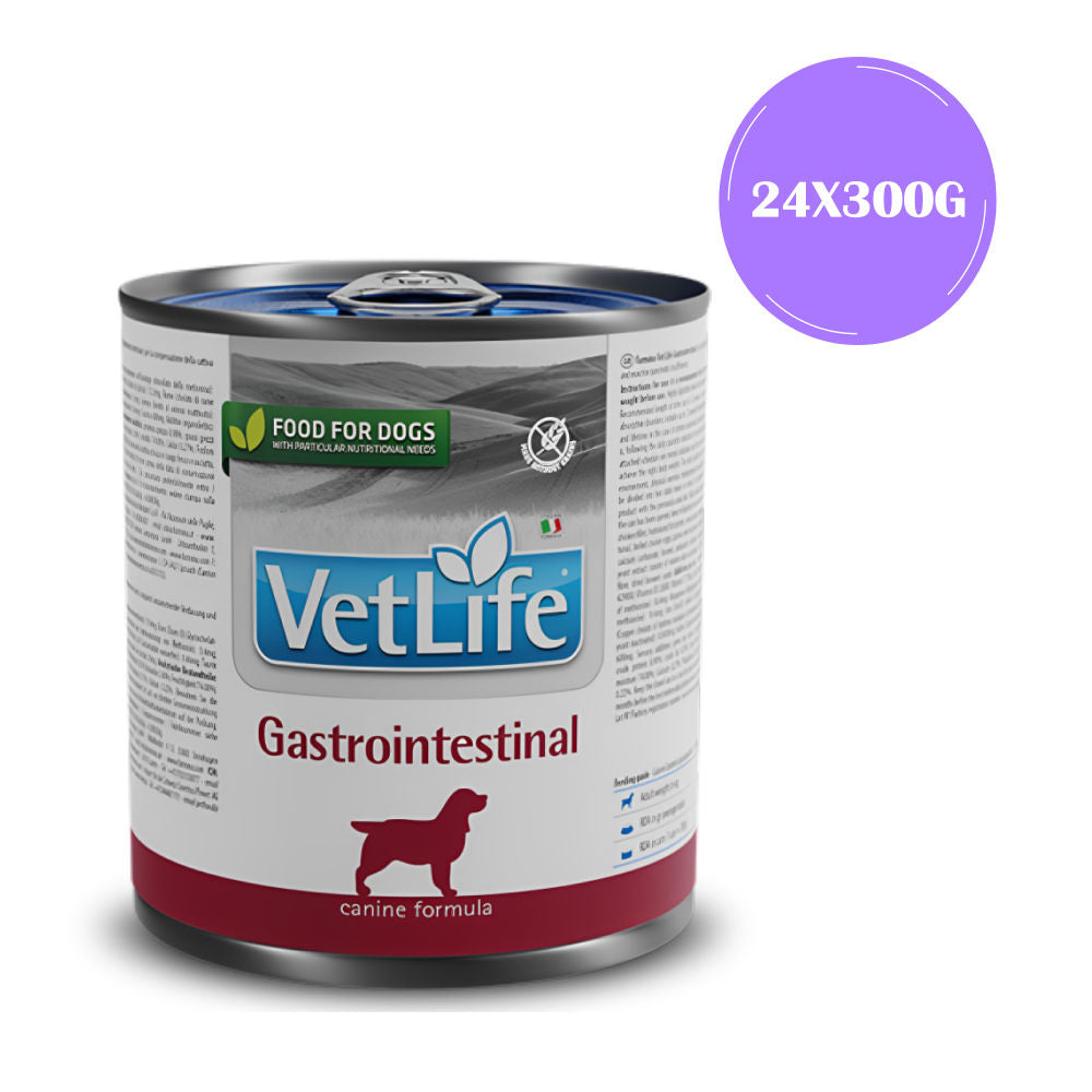 Farmina Vet Life Gastrointestinal Canine Formula Dog Wet Food — in use