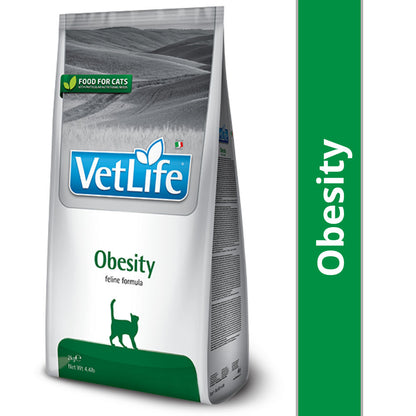 Farmina Vet Life Obesity Feline Formula Cat Dry Food — side view