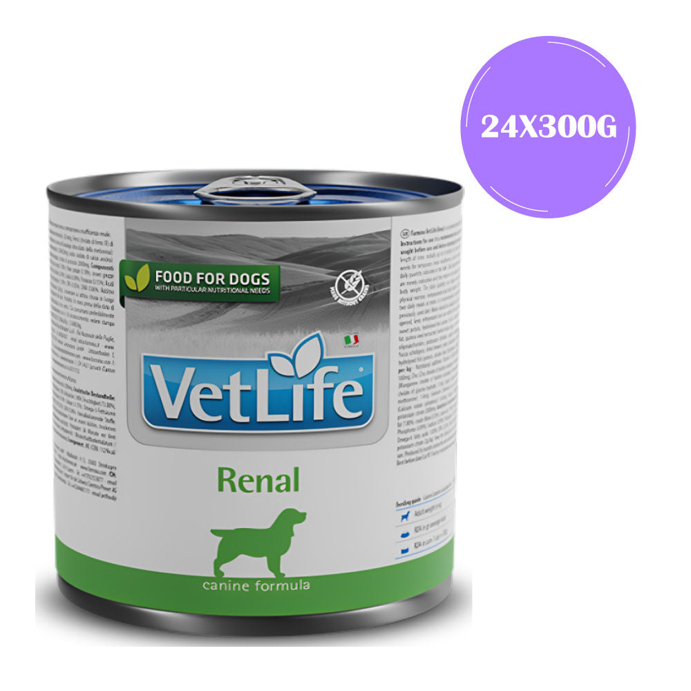 Farmina Vet Life Renal Canine Formula Dog Wet Food — in use