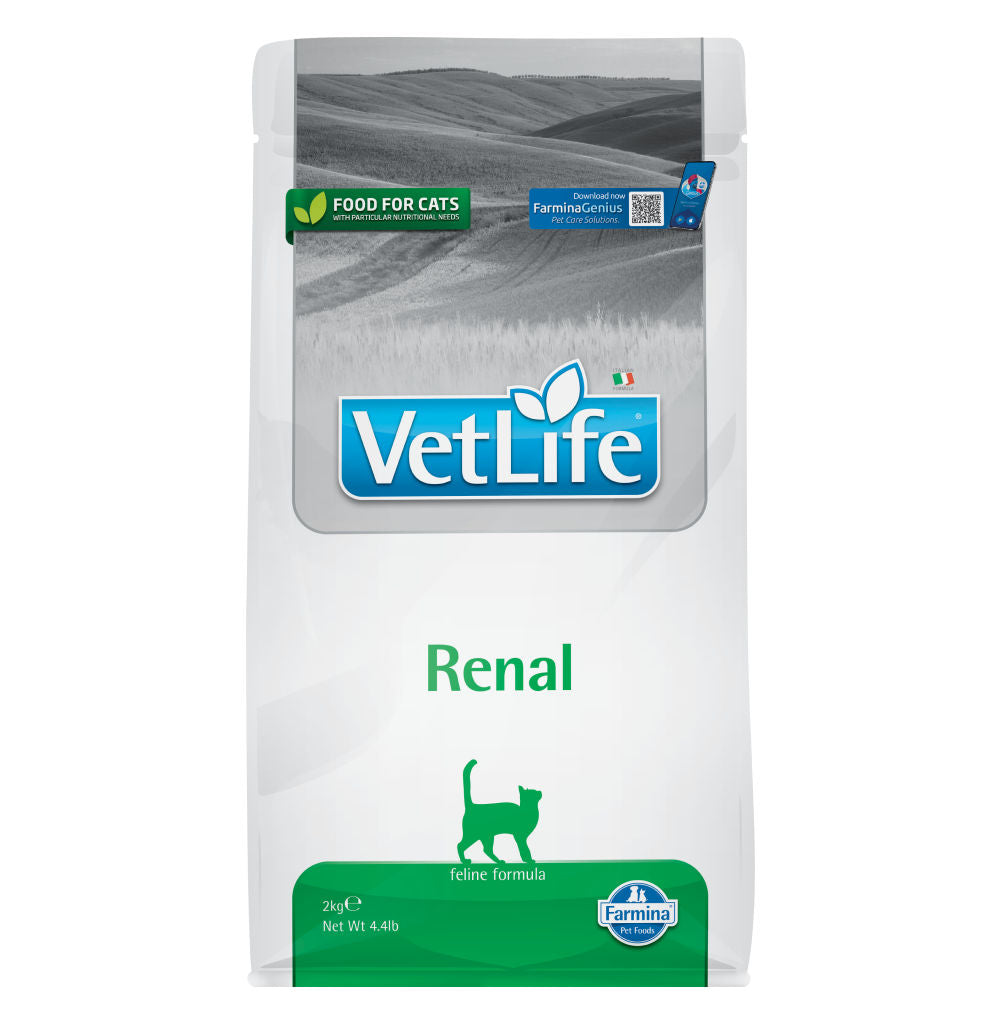 Farmina Vet Life Renal Feline Formula Cat Dry Food — detail shot