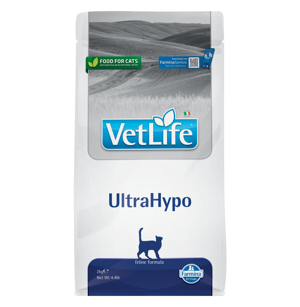 Farmina Vet Life UltraHypo Feline Formula Cat Dry Food — detail shot