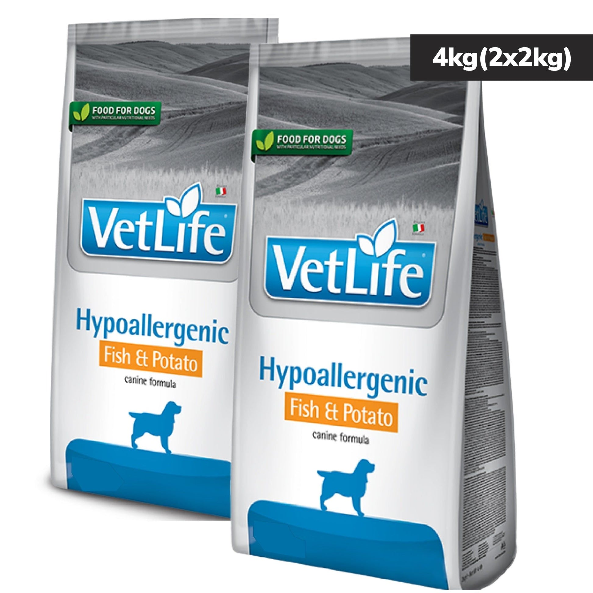 farmina-vet-life-fish-potato-hypoallergenic-canine-formula-adult-dog-dry-food 2x2kg
