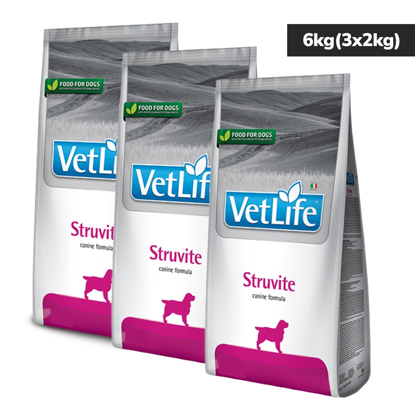 farmina-vet-life-struvite-canine-formula-adult-dog-dry-food 3x2kg