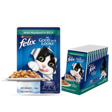 Felix As Good As It Looks Mackerel Flavour Wet Food For Adult Cats 10 2 - Image 2