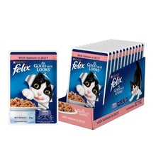Purina Felix Salmon With Jelly Adult Cat Wet Food 10 2 Free - Image 2